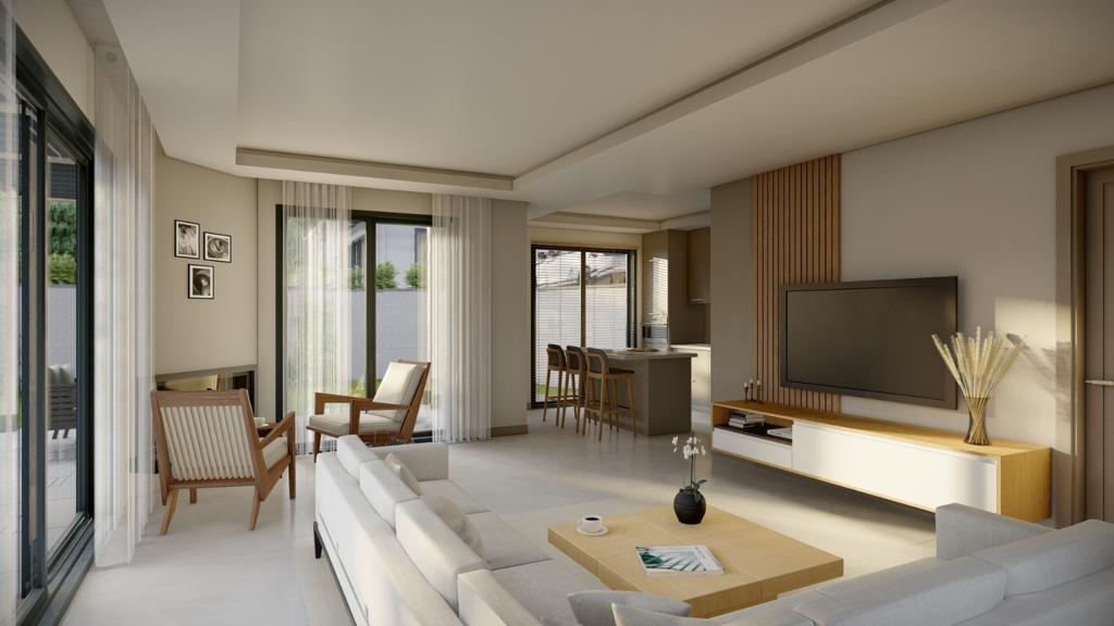 025 / Gündoğan’da Havuzlu Deniz Manzaralı Villa