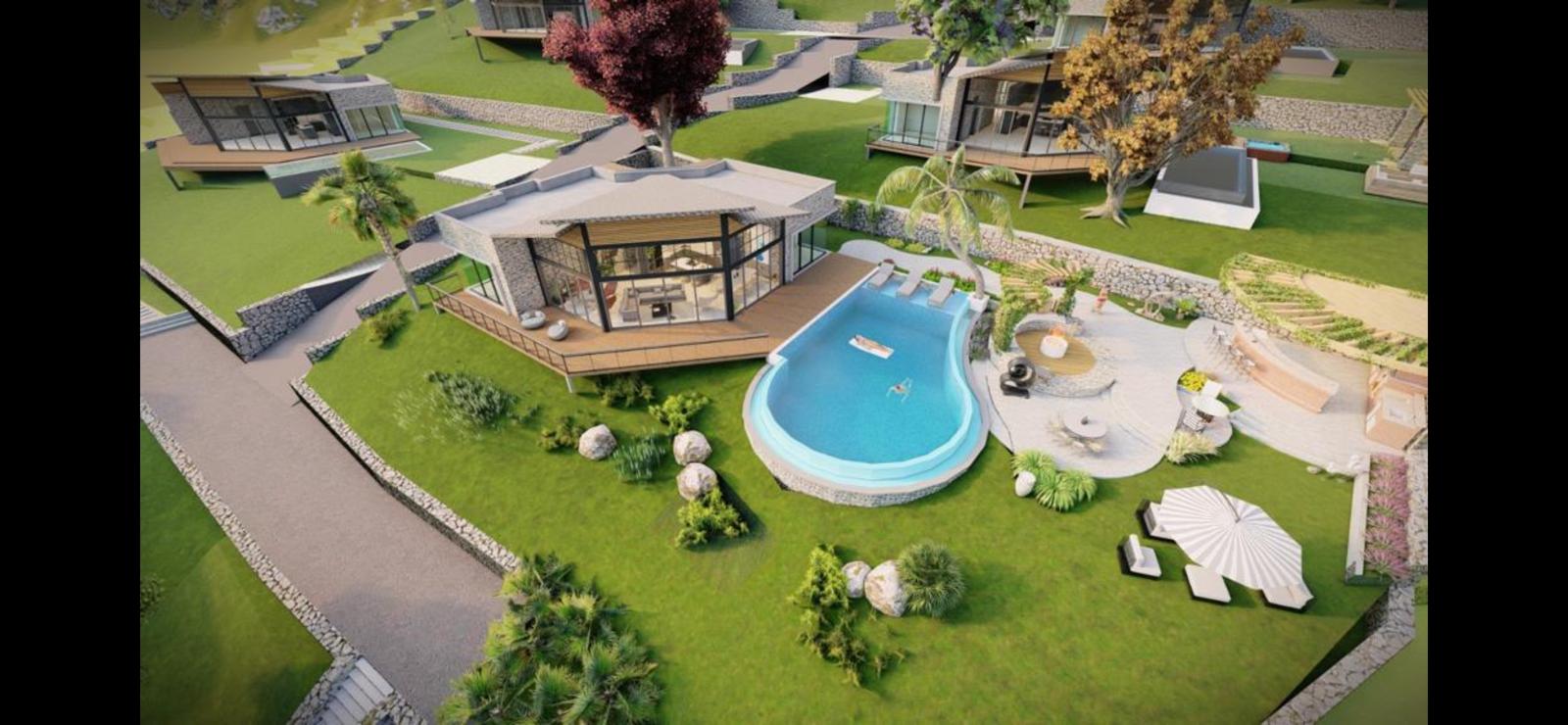 038 / Gümüşlük’te Doğa ve Deniz Manzaralı Villa